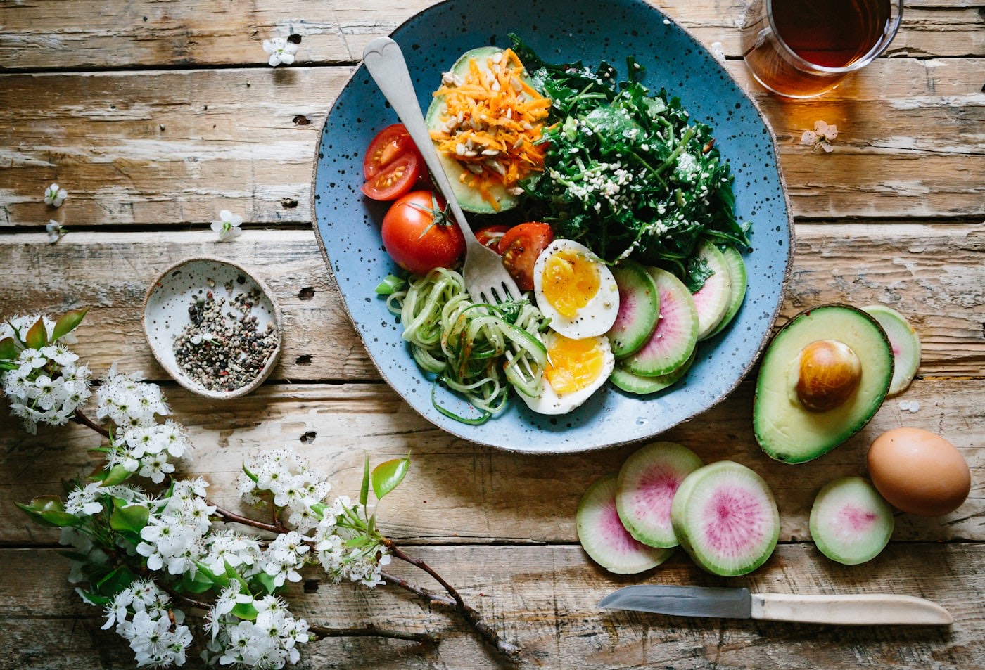Gesunde, ausgewogene Ernährung